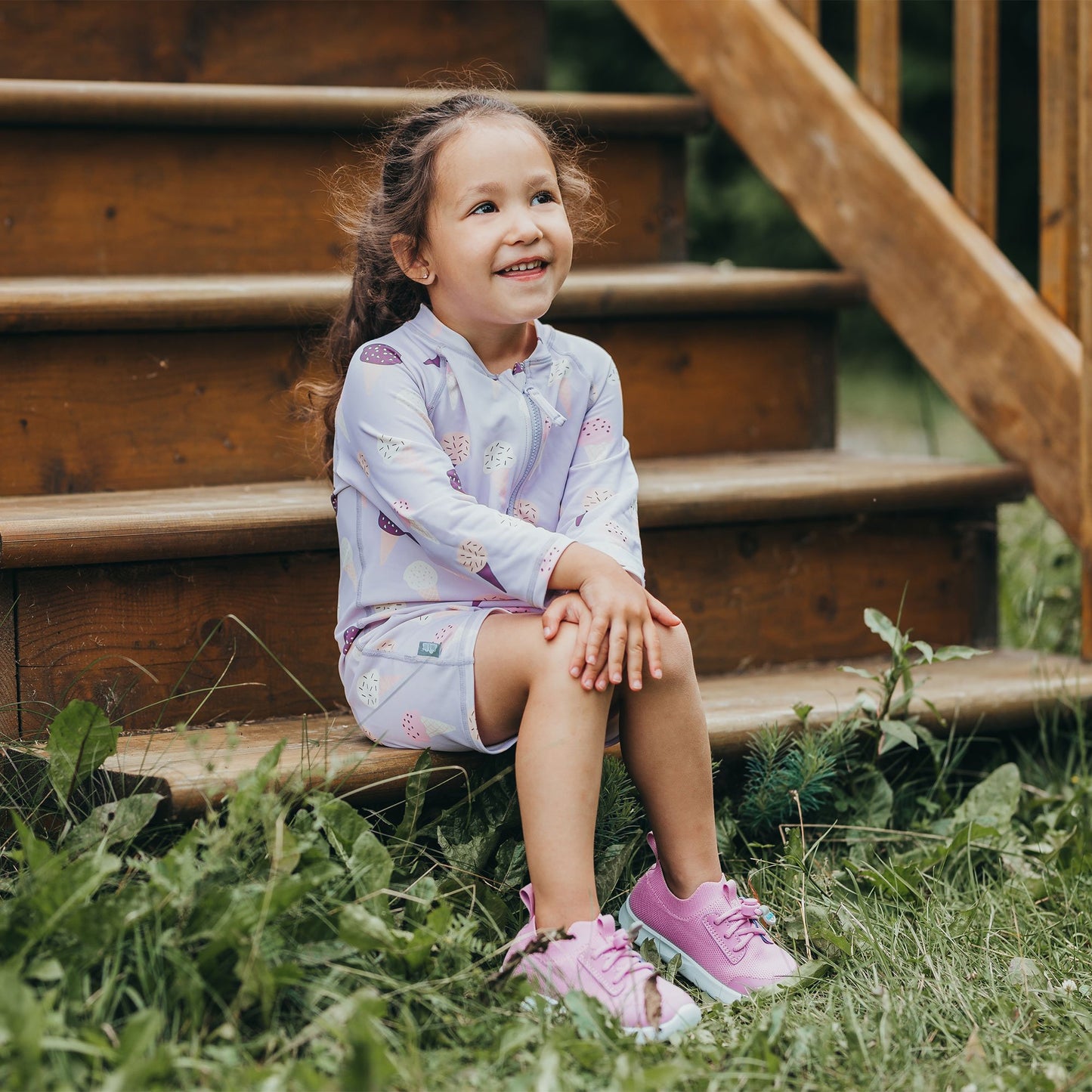 Jan & Jul -Kids Waterproof Shoes Sneakers| Magenta Magic