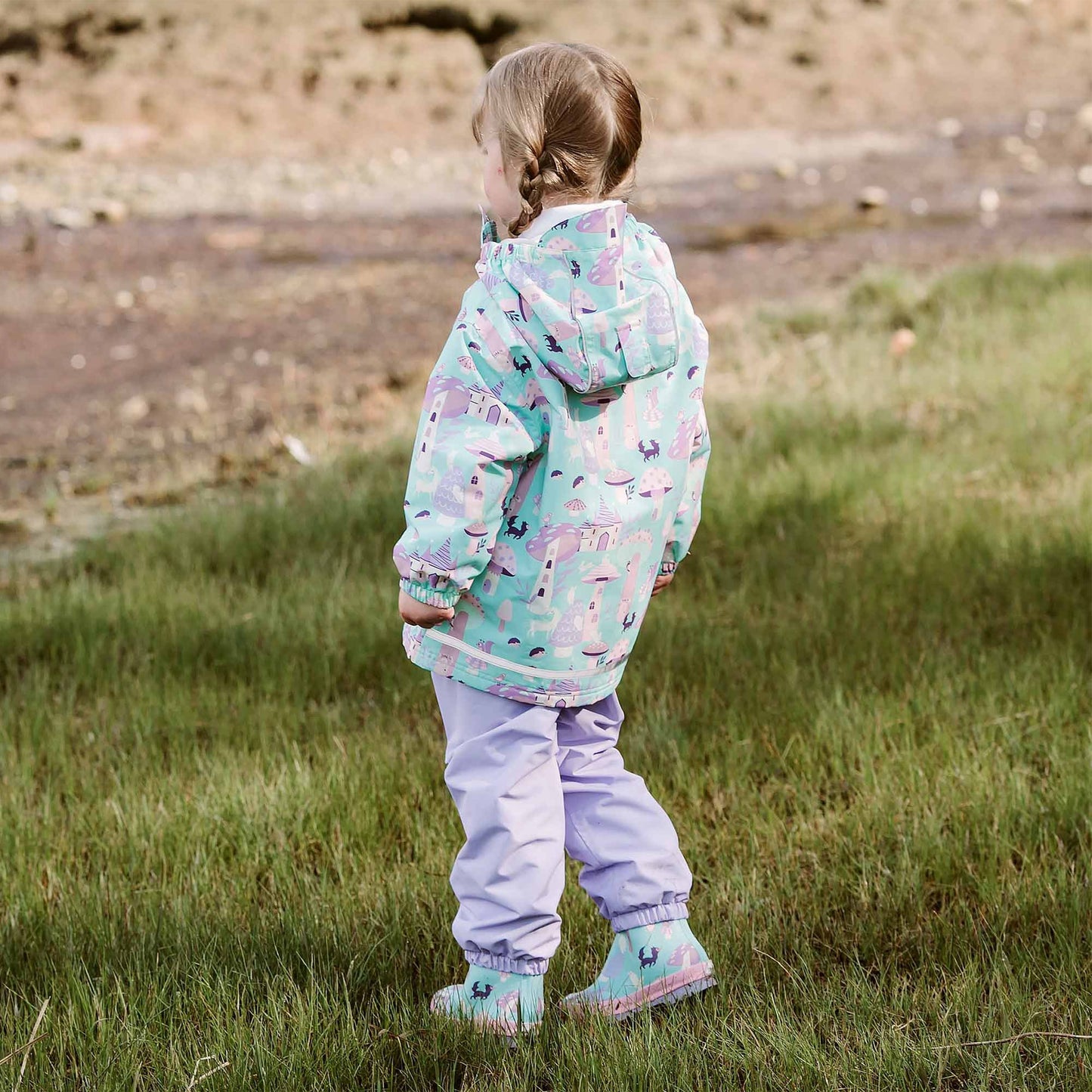 Jan & Jul - Kids Rubber Rain Boots - Enchanted