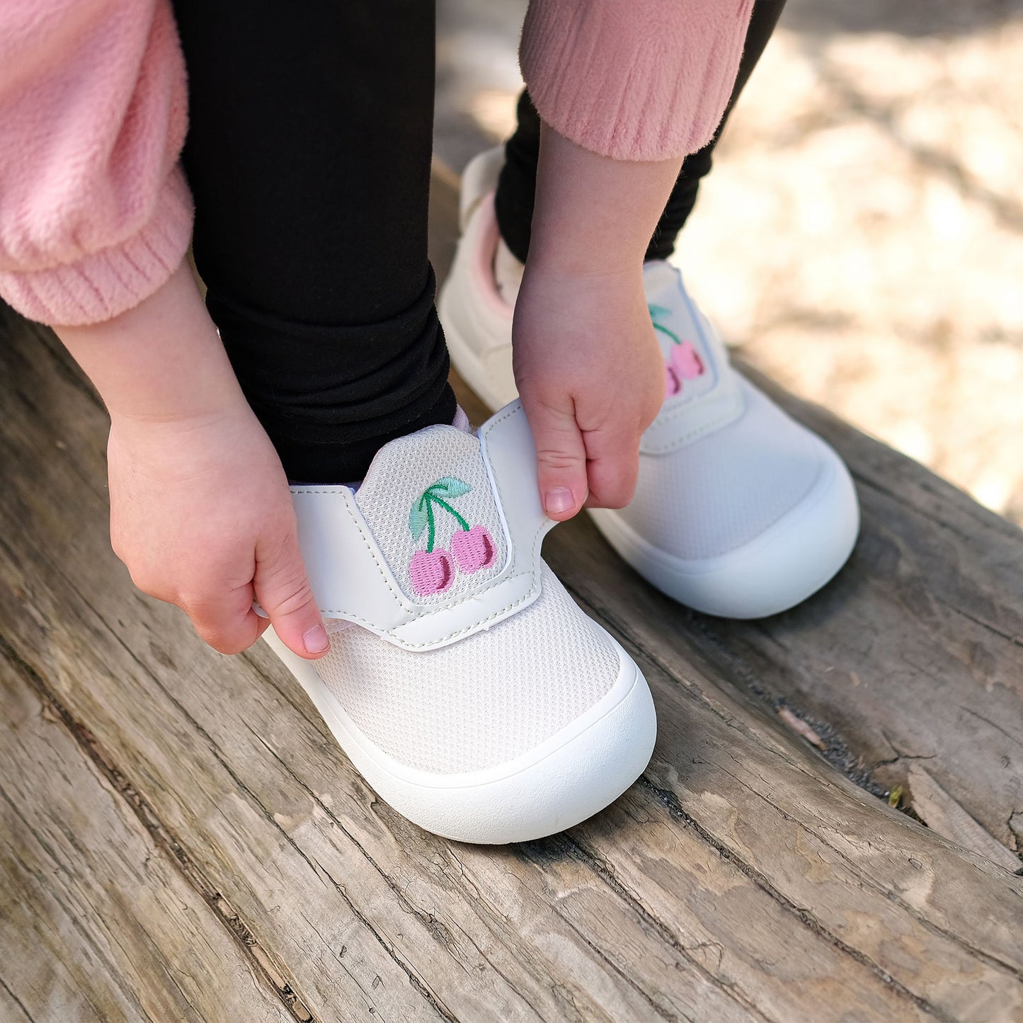 Jan & Jul - Mini-Flyer Toddler Sneakers - Cherries