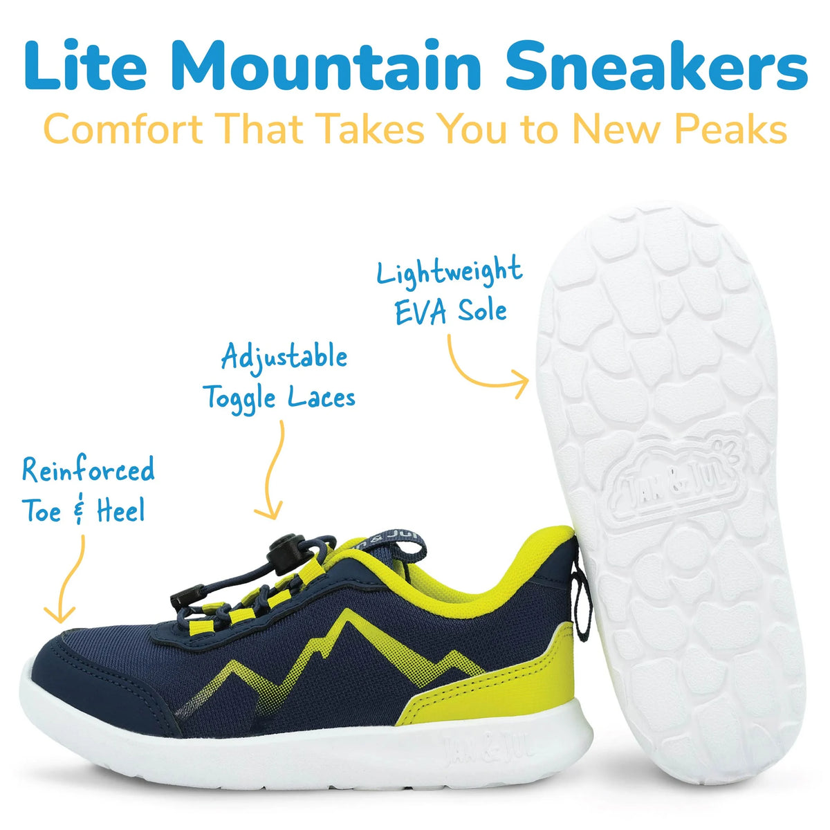 Jan & Jul Lite Mountain Kids Sneakers