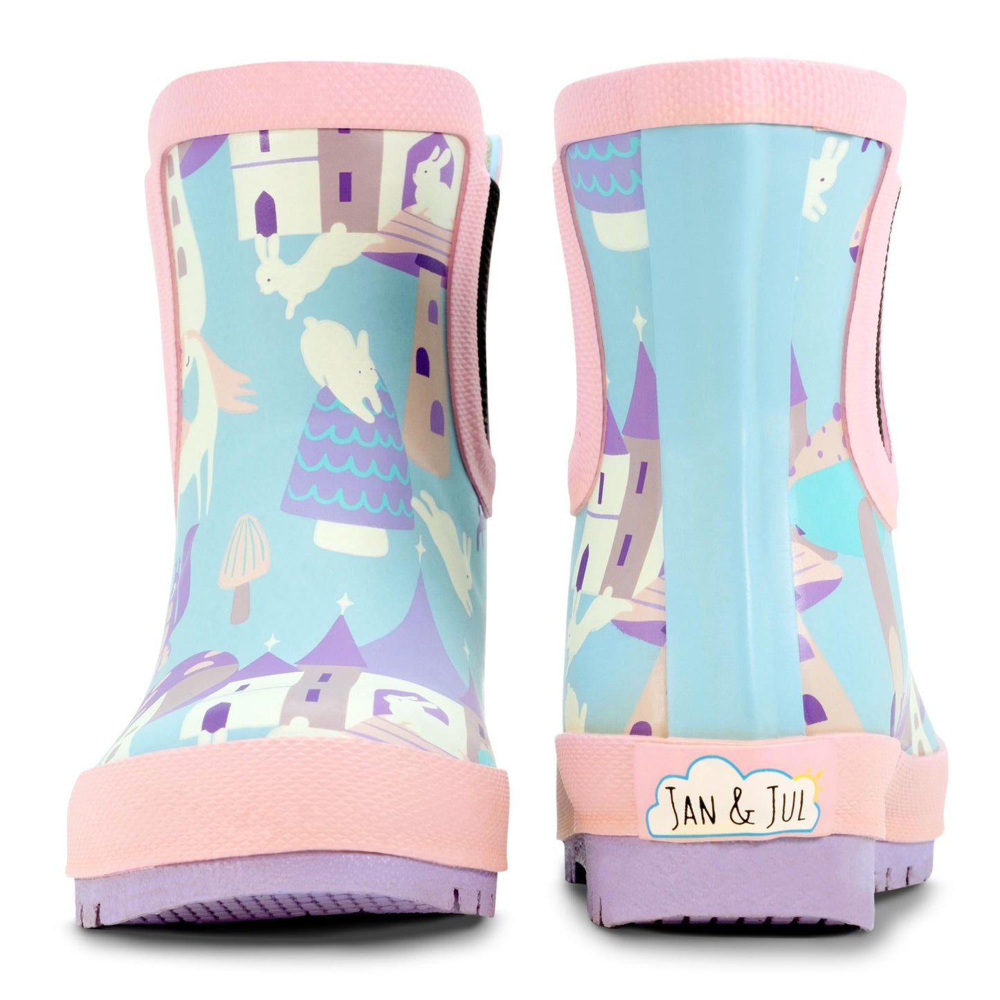 Jan & Jul - Kids Rubber Rain Boots - Enchanted