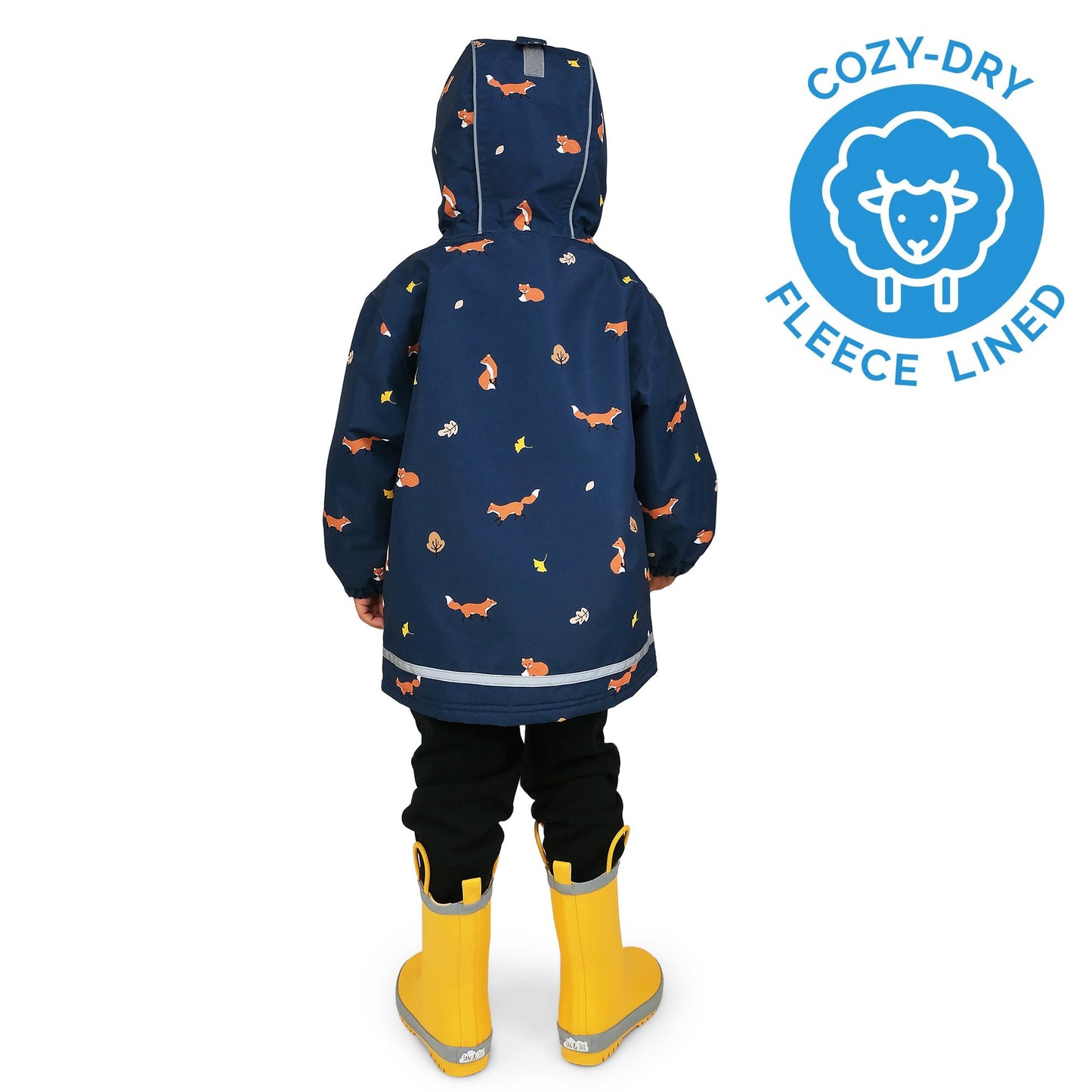 Jan & Jul -  Cozy Dry Lined Waterproof Rain Jacket