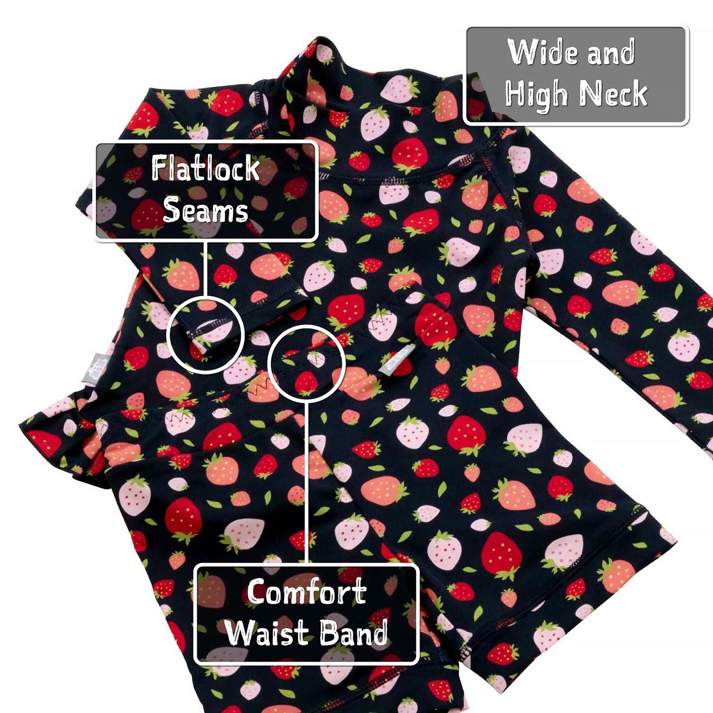 Jan & Jul - Kids UV Rashguard Set