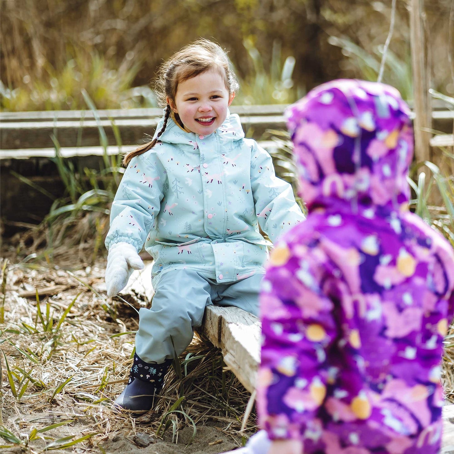 Jan & Jul -  Cozy Dry Lined Waterproof Rain Jacket