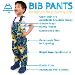 Jan & Jul Single Layer Rain Overalls