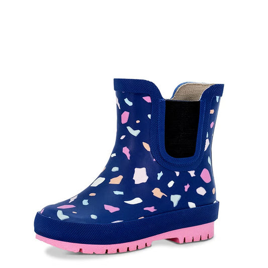 Jan & Jul - Kids Rubber Rain Boots | Terrazzo