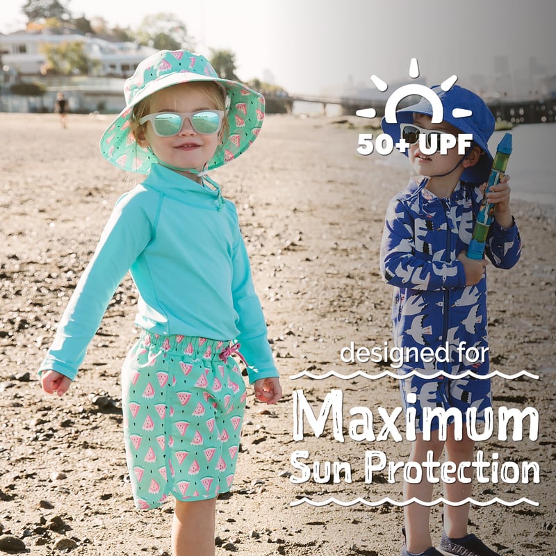 Jan & Jul - UV Swim Shorts - Watermelon