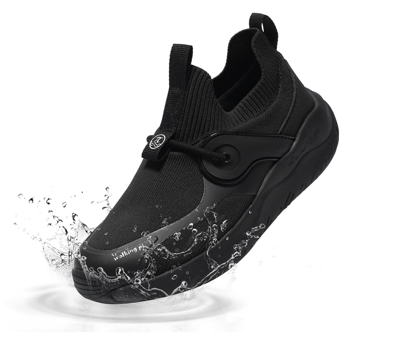 Walking Pi - Little Grouse Waterproof Sneaker | Black on Black