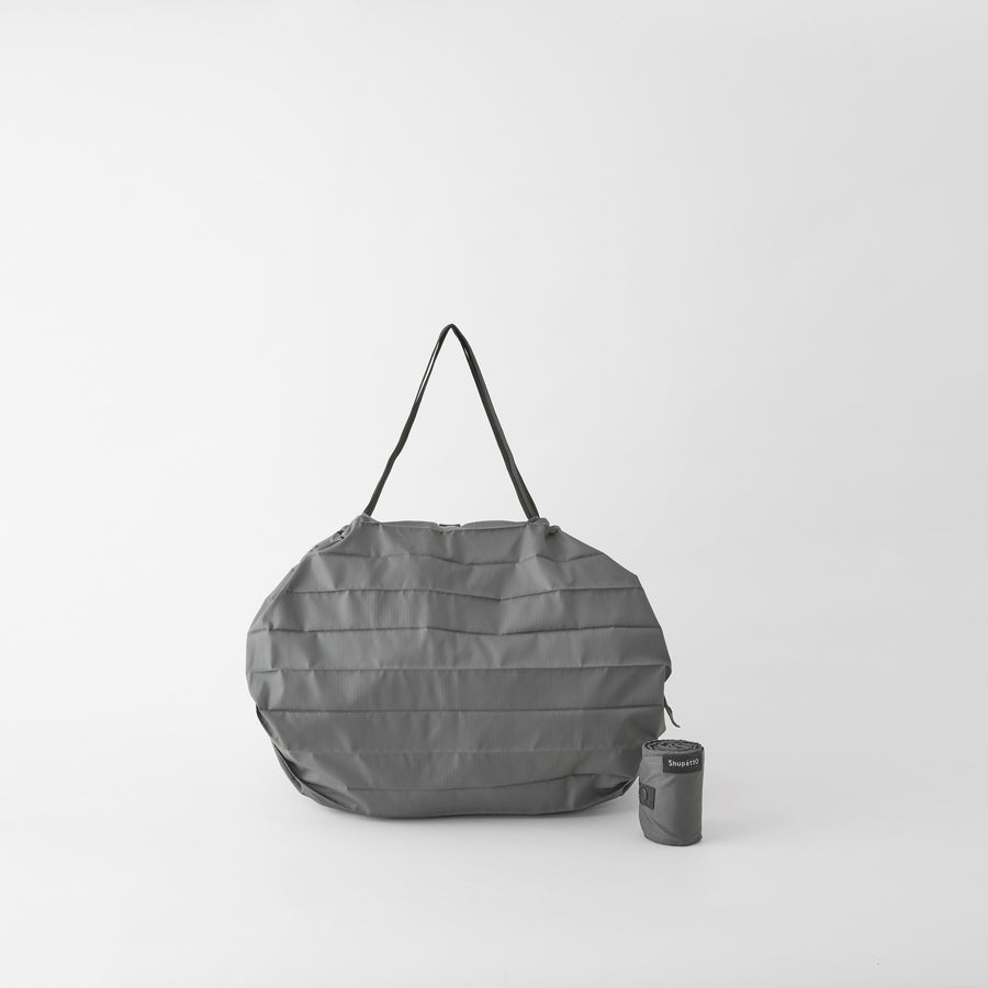 Shupatto Bag - One-Pull Foldable Bag - Sumi (Medium)