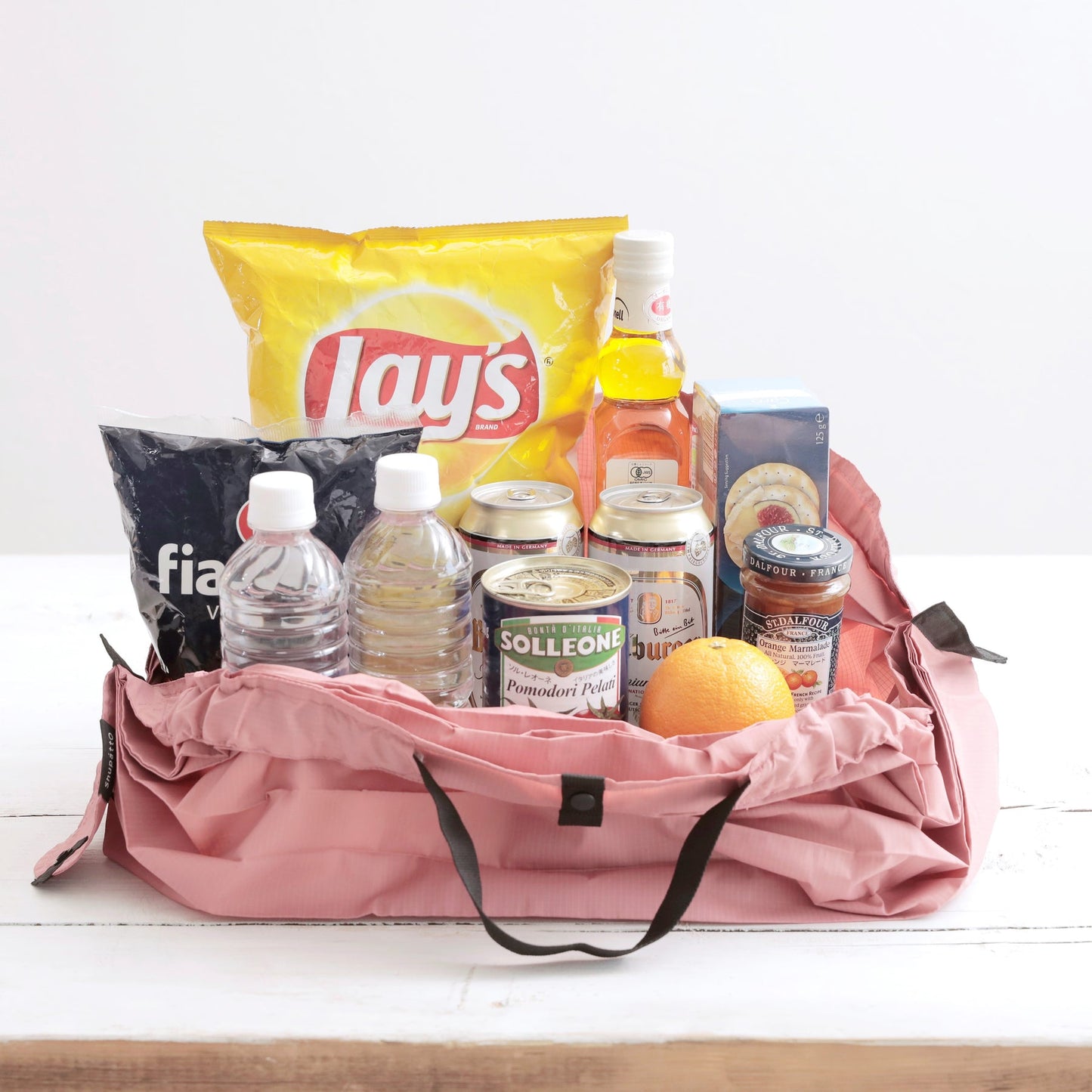 Shupatto Bag - One-Pull Foldable Bag - Momo (Medium)